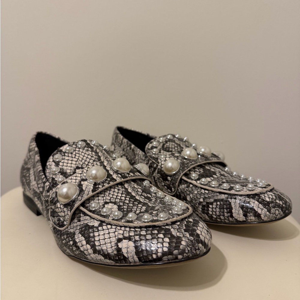 Karl Lagerfeld Avah Studded Loafers